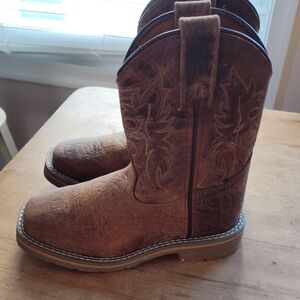 Dan Post Brown Western Boots Boys